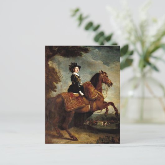 HM Queen Victoria Briefkaart (Staand voorkant)