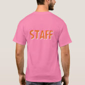 HM T-shirt van de Verbranding van het personeel va (Achterkant)