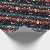 HM The Queen Elizabeth II Prince Philip London Cadeaupapier (Hoek)