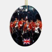 HM The Queen Elizabeth II Prince Philip London Keramisch Ornament (Rechts)