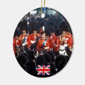 HM The Queen Elizabeth II Prince Philip London Keramisch Ornament (Links)