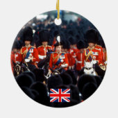 HM The Queen Elizabeth II Prince Philip London Keramisch Ornament (Achterkant)