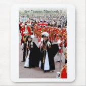 HM The Queen en HRH Prince Philip Muismat (Voorkant)