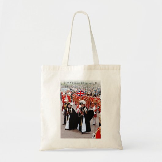 HM The Queen en HRH Prince Philip Tote Bag (Voorkant)