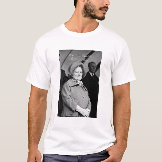 HM The Queen Moeder Badminton 1976 T-shirt (Voorkant)