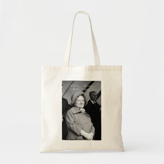 HM The Queen Moeder Badminton 1976 Tote Bag (Voorkant)