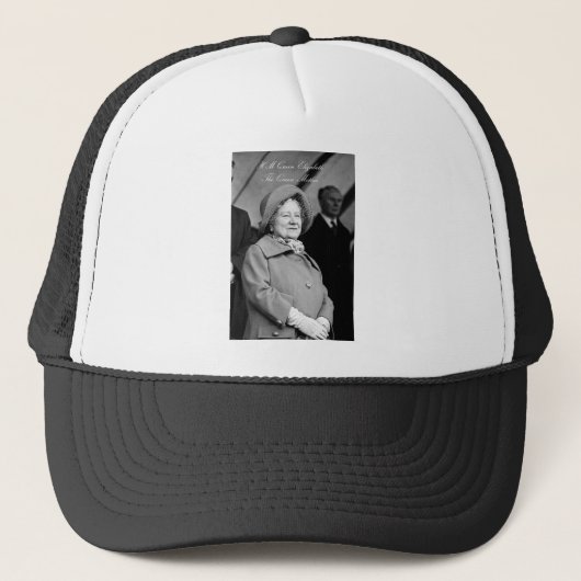HM The Queen Moeder Badminton 1976 Trucker Pet (Voorkant)