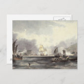 HM verzendt het Imogene en Andromache dat de Batte Briefkaart (Voorkant / Achterkant)