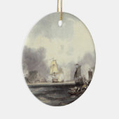 HM verzendt het Imogene en Andromache dat de Batte Keramisch Ornament (Rechts)