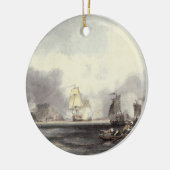 HM verzendt het Imogene en Andromache dat de Batte Keramisch Ornament (Links)