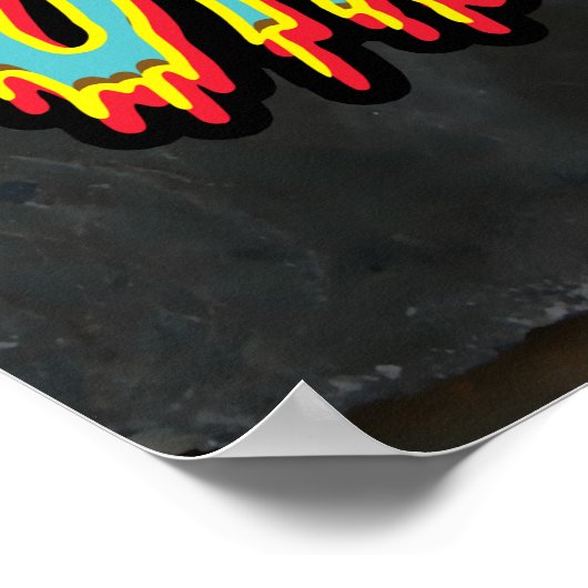 Hmad Pizza Shark Poster (Hoek)