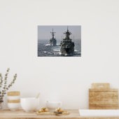 HMAS Sydney HMAS Ballarat Poster (Keuken)