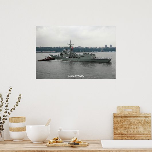 HMAS Sydney Poster (Keuken)