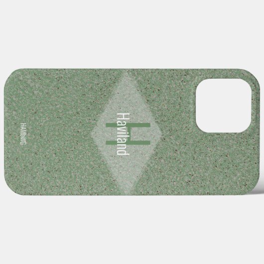 HMbWG Monogram gebotteld ontwerp Case-Mate iPhone Case (Achterkant (horizontaal))