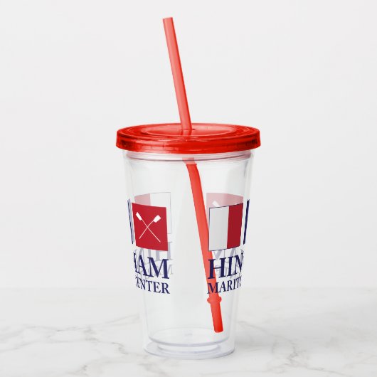 HMC Acryltumbler - Rood Acryl Drinkbeker (Links)