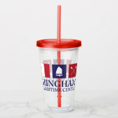HMC Acryltumbler - Rood Acryl Drinkbeker (Voorkant)