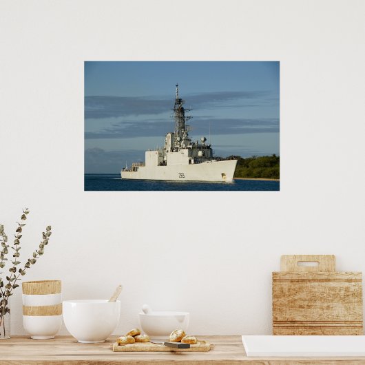HMCS Algonquin (DDG 283) Poster (Keuken)