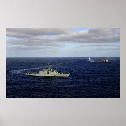HMCS Algonquin Poster (Voorkant)