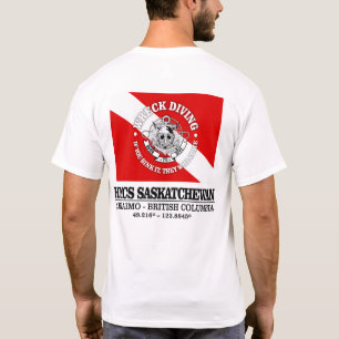 HMCS Saskatchewan (beste wrakken) T-shirt