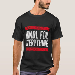 HMDL voor EVTH Islamitisch Ontwerp Moslim Ontwerp T-shirt