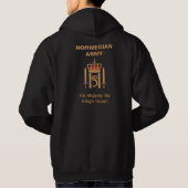 HMKG Hoodie/hettegenser med monogram (ten logo). Hoodie (Achterkant)
