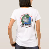 HMM-166 "Zee Elk gezin" T-shirt (Achterkant)