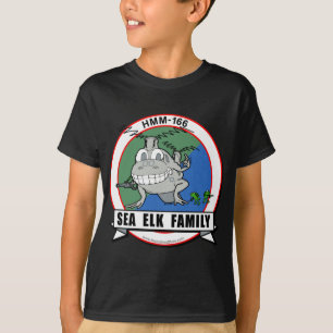 HMM-166 "Zee Elk gezin" T-shirt