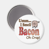Hmm ik ruik bacon magneet (Voorkant / Achterkant)