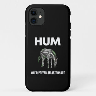 Hmm Je Had Liever Een Adtronaut Grappige Zebra Case-Mate iPhone Case