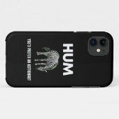 Hmm Je Had Liever Een Adtronaut Grappige Zebra Case-Mate iPhone Case (Achterkant (horizontaal))
