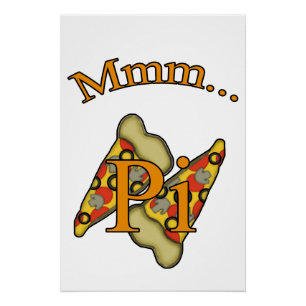 Hmm...Pi Perfect Poster