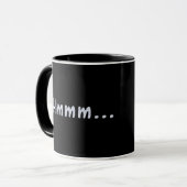 Hmmm Funny Mug Mok (Voorkant links)