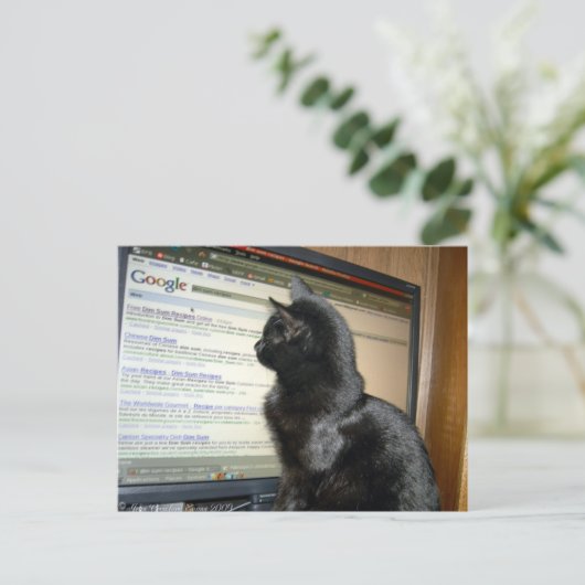 Hmmmmmm.... Briefkaart (Staand voorkant)