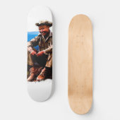 Hmong Algemeen Vang Pao Custom Pro Park Board Persoonlijk Skateboard (Voorkant)