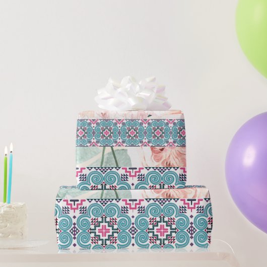 Hmong geïnspireerd cadeaupapier (Feestgeschenken)