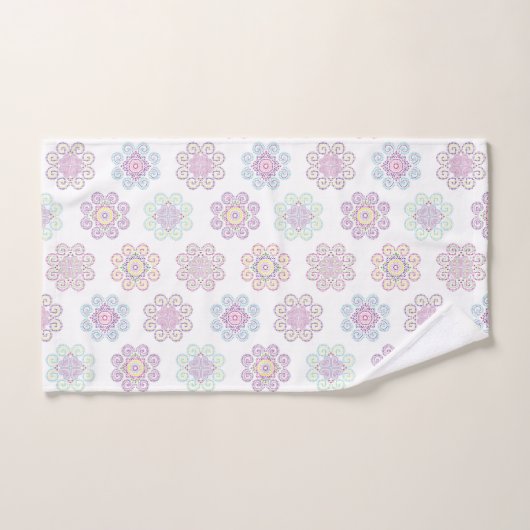 Hmong geïnspireerd, helder patroon - handdoek (Handdoek)