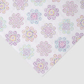 Hmong geïnspireerd, helder patroon tissuepapier (Detail)