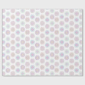 Hmong geïnspireerd ontwerp in heldere kleuren (MED Cadeaupapier (Vlak)