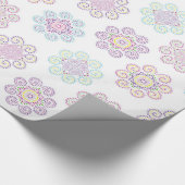 Hmong geïnspireerd ontwerp in heldere kleuren (X-L Cadeaupapier (Hoek)