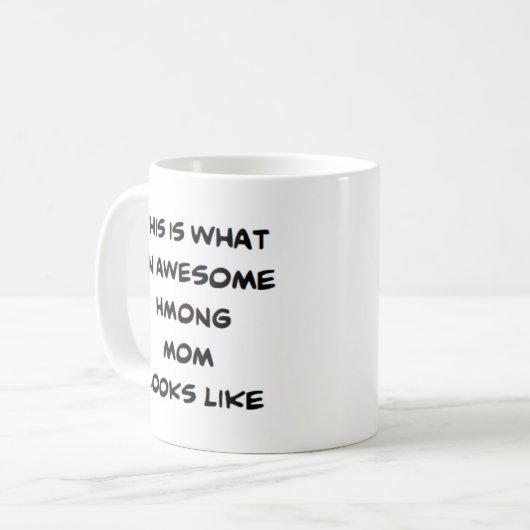 hmong mam, geweldige koffiemok (Voorkant links)