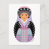 Hmong Matryoshka Briefkaart (Voorkant)