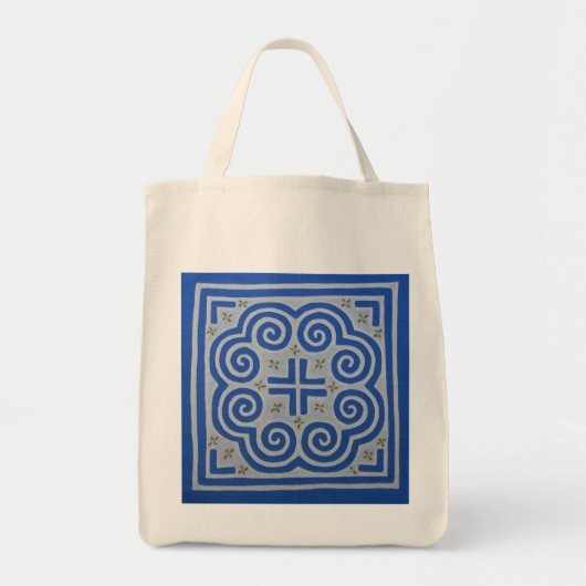 Hmong Patroon 2 Tote Bag (Voorkant)