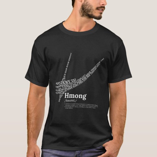 Hmong Qeej Instrument T-shirt (Voorkant)