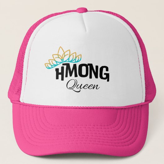 Hmong Queen Trucker Pet (Voorkant)