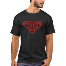 Hmong Shield Emblem Red T-shirt