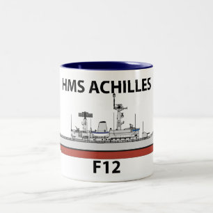 HMS Achilles, Oorsprong configuratie Tweekleurige Koffiemok