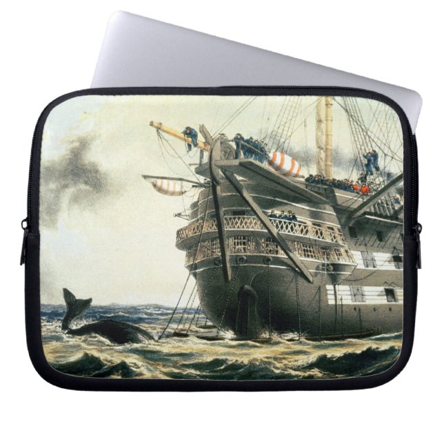 HMS Agamemnon die de oorspronkelijke Atlantische k Laptop Sleeve (Voorkant)