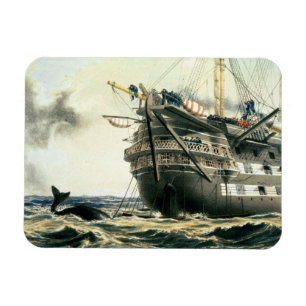 HMS Agamemnon die de oorspronkelijke Atlantische k Magneet