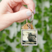 HMS Agamemnon die de oorspronkelijke Atlantische k Sleutelhanger (Hand)