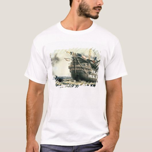 HMS Agamemnon die de oorspronkelijke Atlantische k T-shirt (Voorkant)